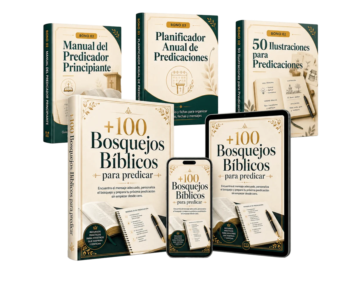 Mockup del plan completo con 100 bosquejos y tres bonos